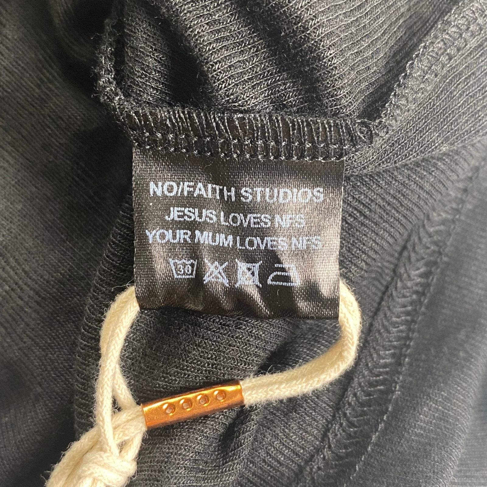 タグ付】 NO/FAITH STUDIOS / DOUBLE LAYERED LONG SLEEVE