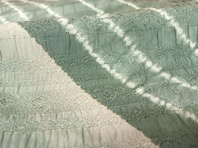 平和屋着物○訪問着 絞り 流線文 正絹 逸品 AAAX0009np - メルカリ