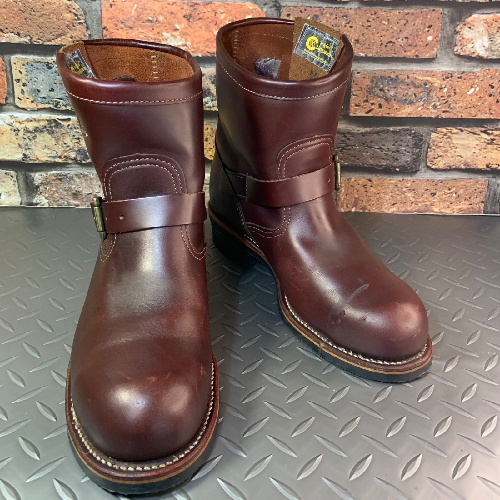 Chippewa レッド ワークブーツ USA製 楽天市場】新品 USA製 Chippewa チペワ レネゲード ワークブーツ