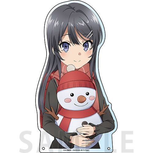 劇場アニメ「青春ブタ野郎はランドセルガールの夢を見ない」 特大ダイカットアクリルボード ランドセルガール Snow ver.