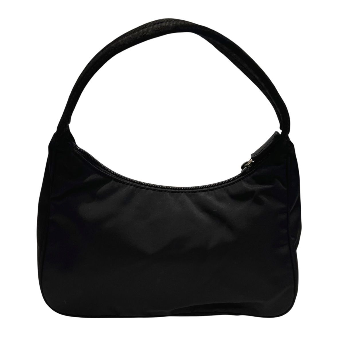 中古】 PRADA プラダ 三角プレート ナイロン ホーボー ワン