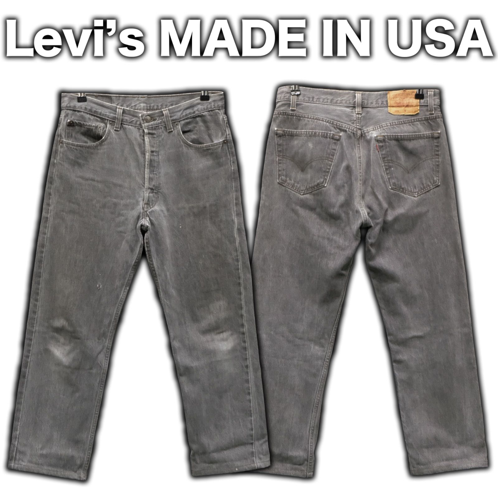 90's 米国製 Levi's 501 先染めブラック W33/約82cm 1992年製 90's 米国製 Levi's 501 先染めブラック W33/約82cm 1992年製