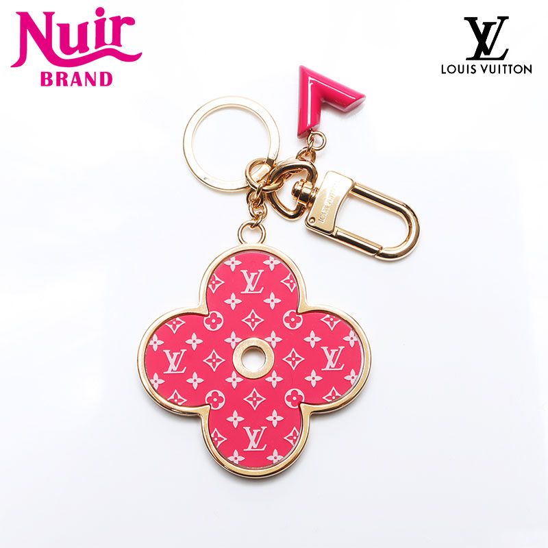 LOUIS VUITTON ルイ ヴィトン キーホルダー ポルトクレ モノグラム オールオーバー キーリング