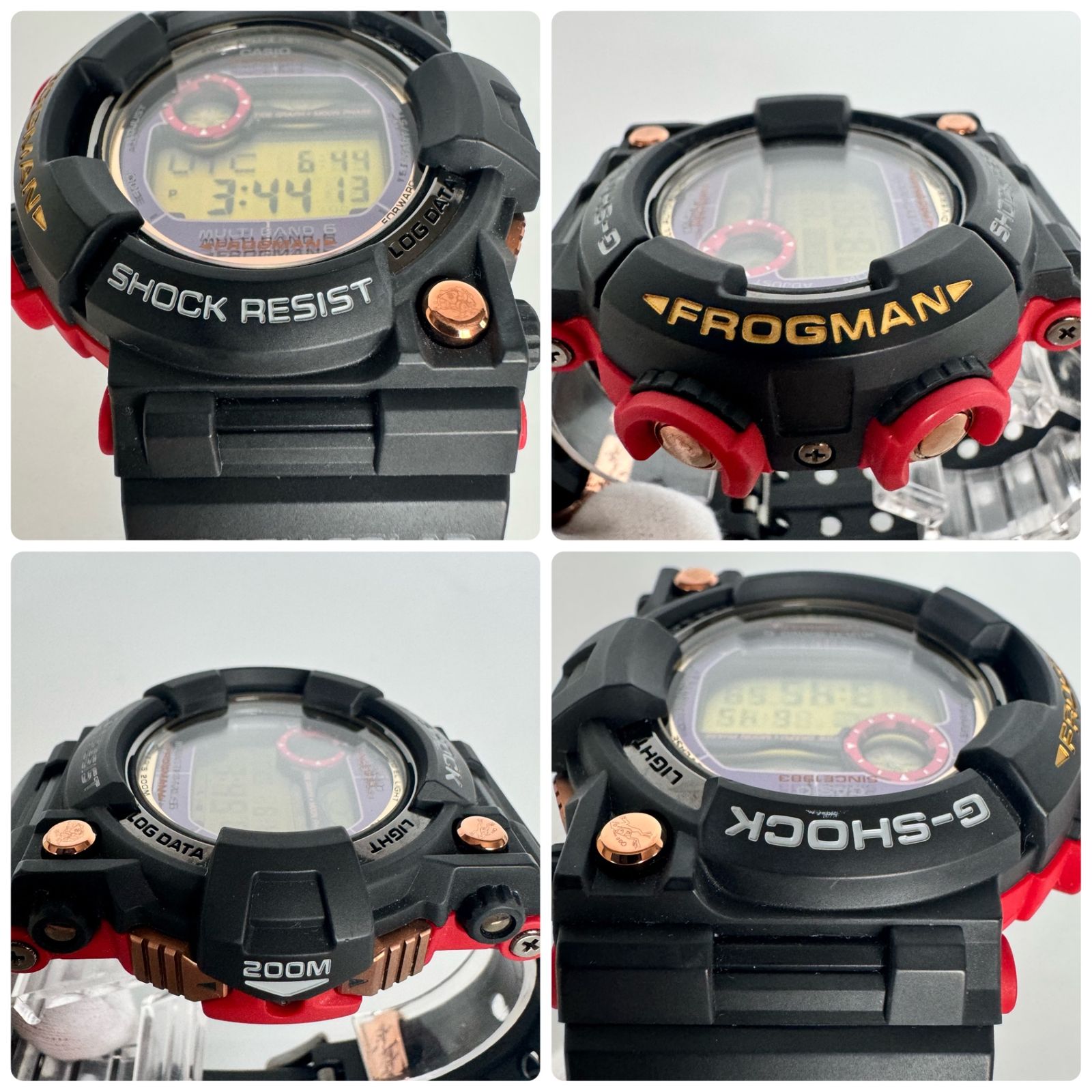 美品】カシオ G-SHOCK ジーショック フロッグマン MASTER OF G-SEA GWF ...