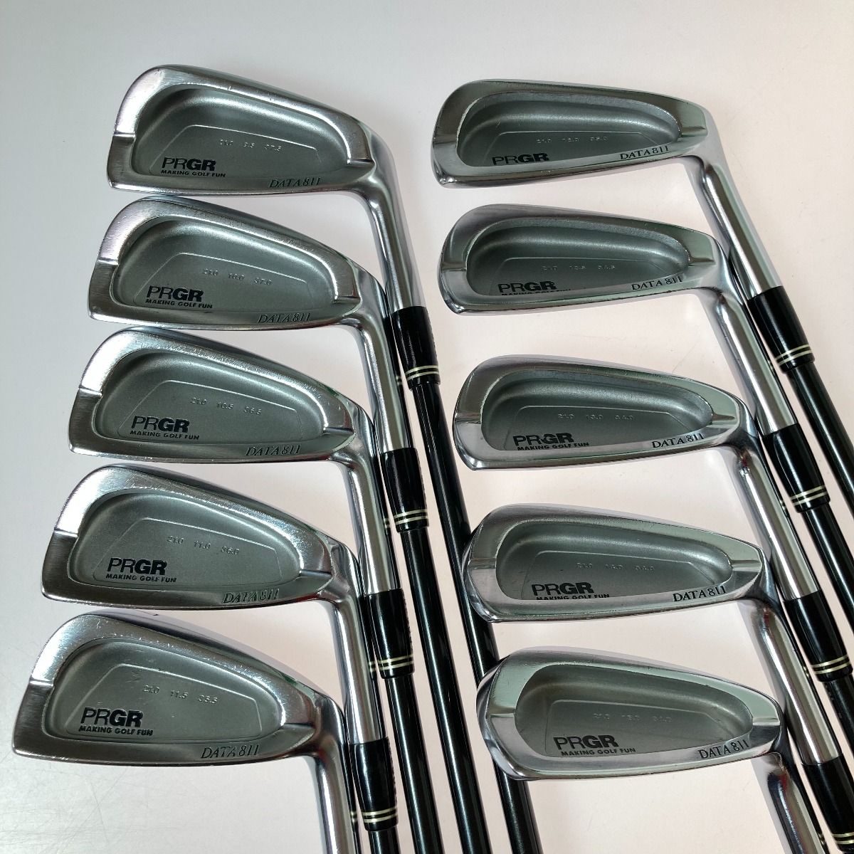 プロギア PRGR DATA811 アイアンセット 10本 3-S 三浦技研 プロギア