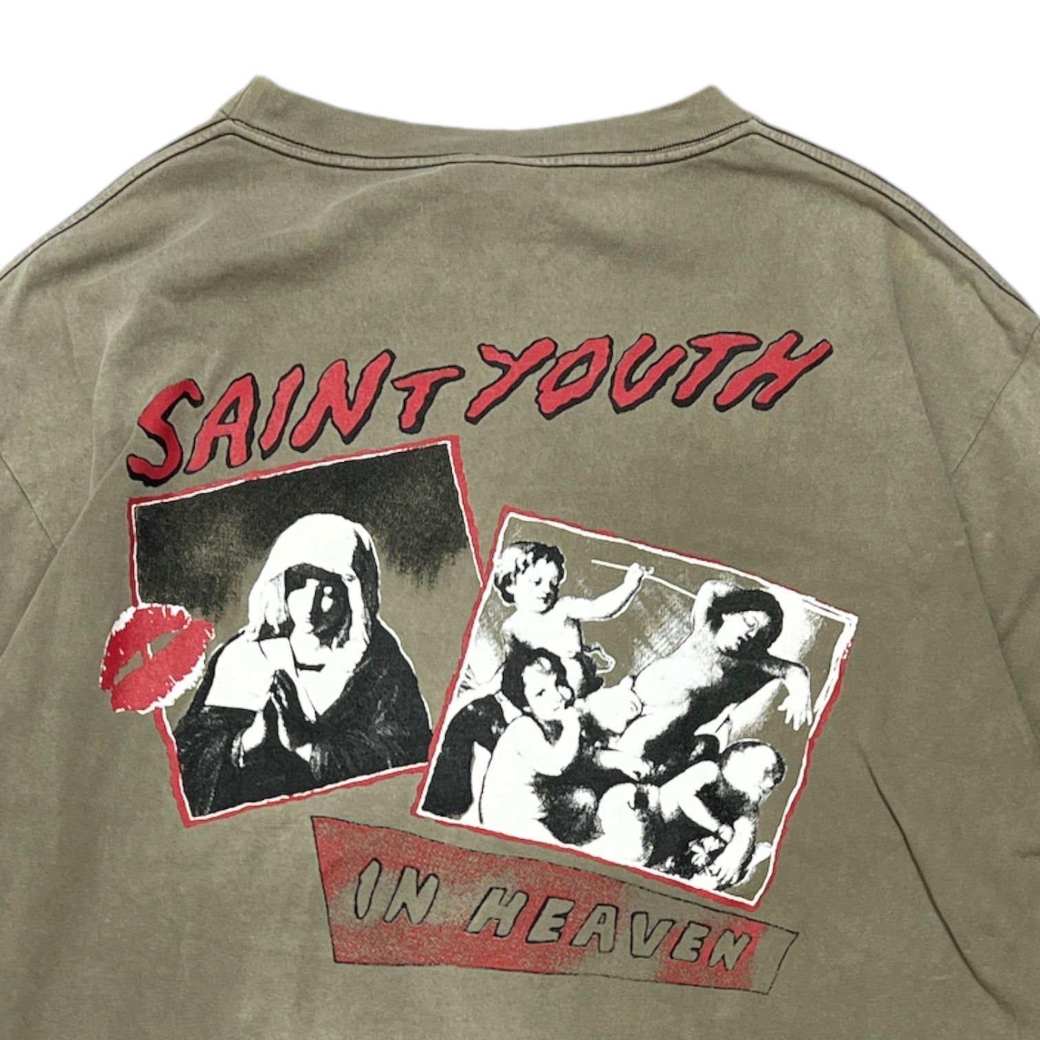 『SAINT MICHAEL』(L) SAINT YOUTH Tシャツ SAINT MXXXXXX(セントマイケル) 商品ページ - SS TEE SAINT
