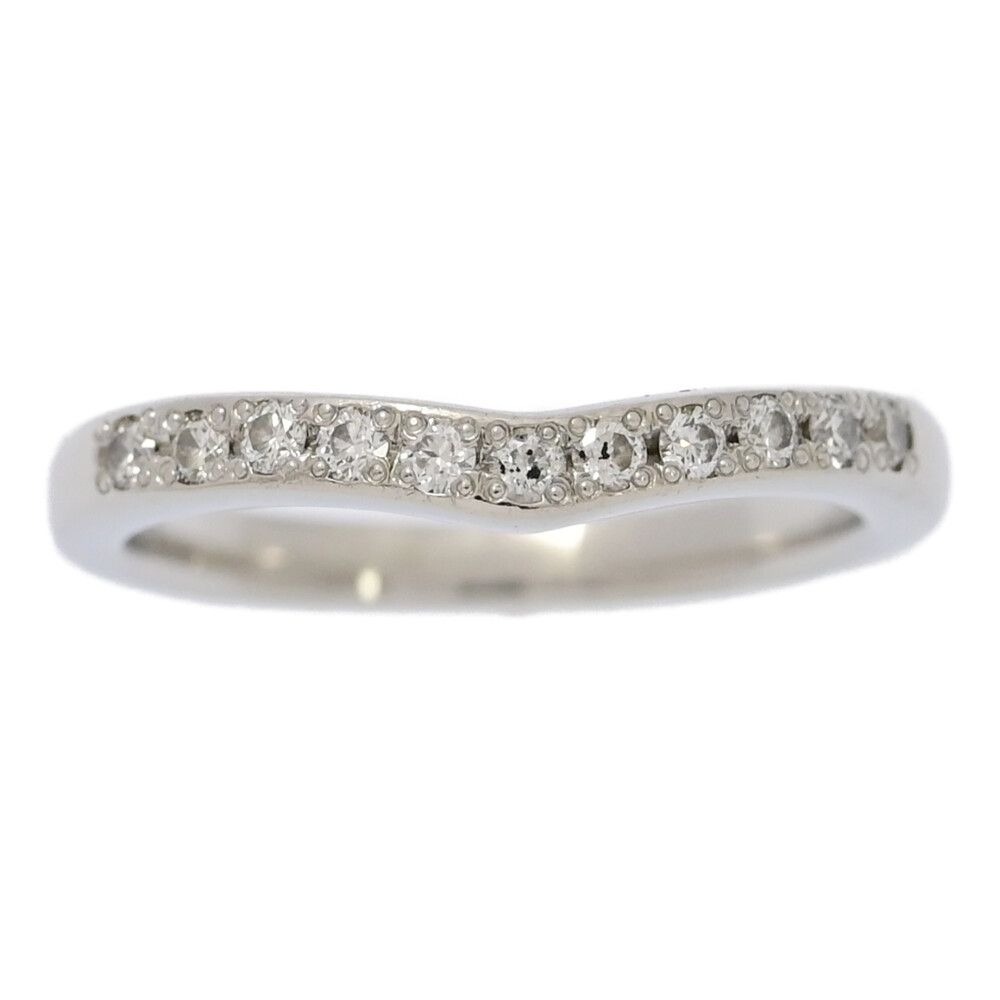 美品　銀座ダイヤモンドシライシ　指輪　リング　PT950　ダイヤモンド　プラチナ GINZA DIAMOND SHIRAISHI ダイヤモンドシライシ Pt950 プラチナ
