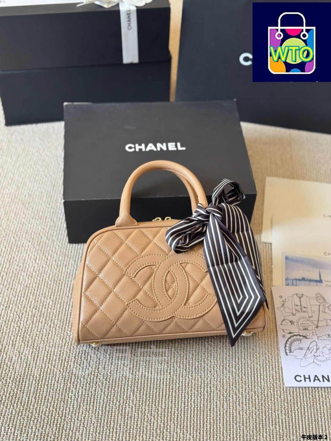 今日 Chanel Bowling Bag Jenny Same Style - シャネル ボウリングバッグ Jenny 同スタイル ～レトロカジュアルな大人気デザイン 上海トレンドとピッタリ～ 送料無料-WTO輸入2 WWW_NOITHATQUANGTHANH_NET