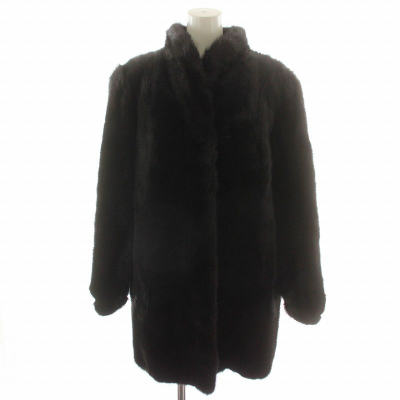 美品☆AVA ADORE☆取り外し可能◎ラビットファー☆ポンチョデザイン