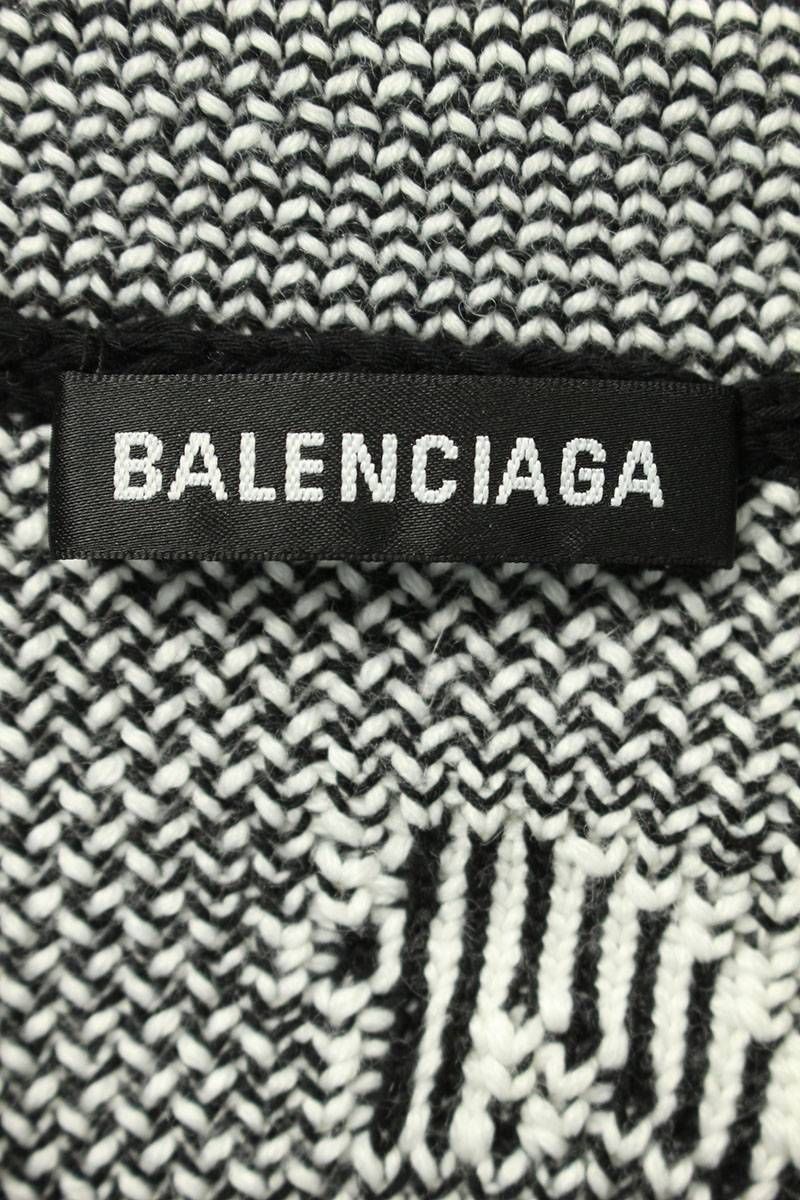 balenciaga 3Dスクリブル ニット セーター-