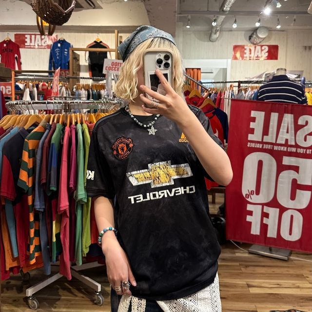 【adidas/アディダス】《Manchester United/マンチェスターユナイテッド》サッカーTシャツ
