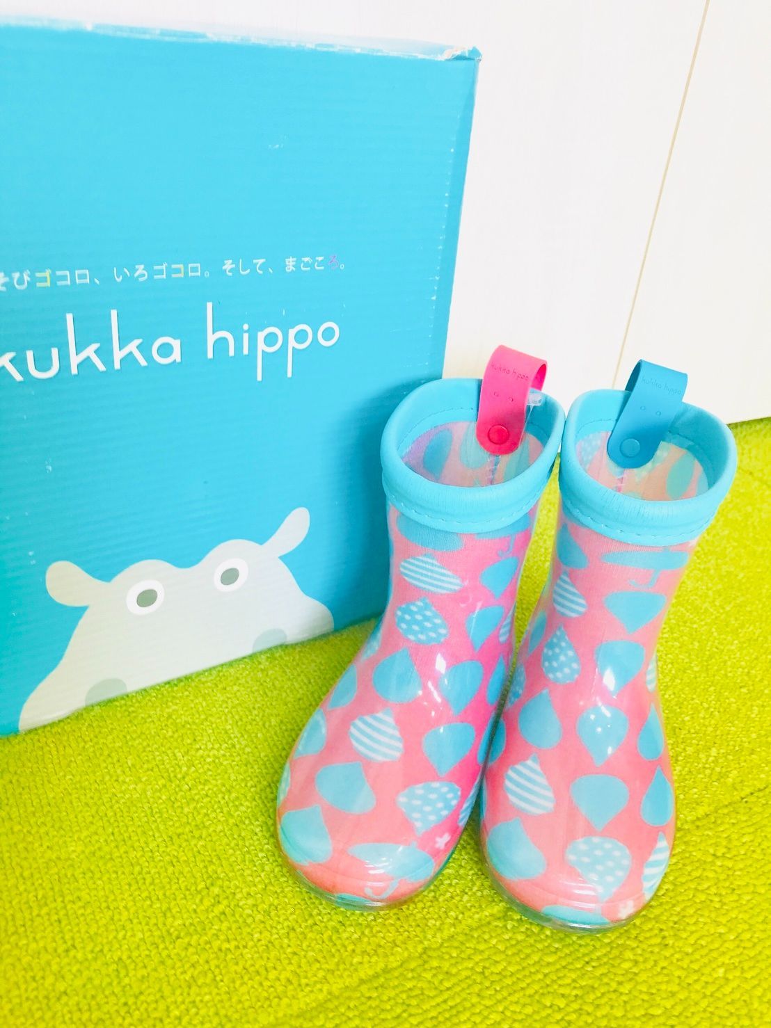 kukka hippo クッカヒッポ 長靴 レインブーツ 15センチ 未使用品