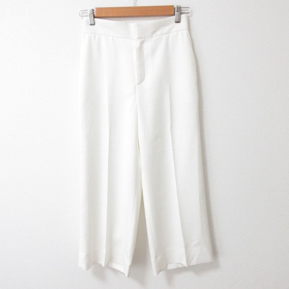 良品 24AW ANAYI アナイ スラブツイルクロップドパンツ