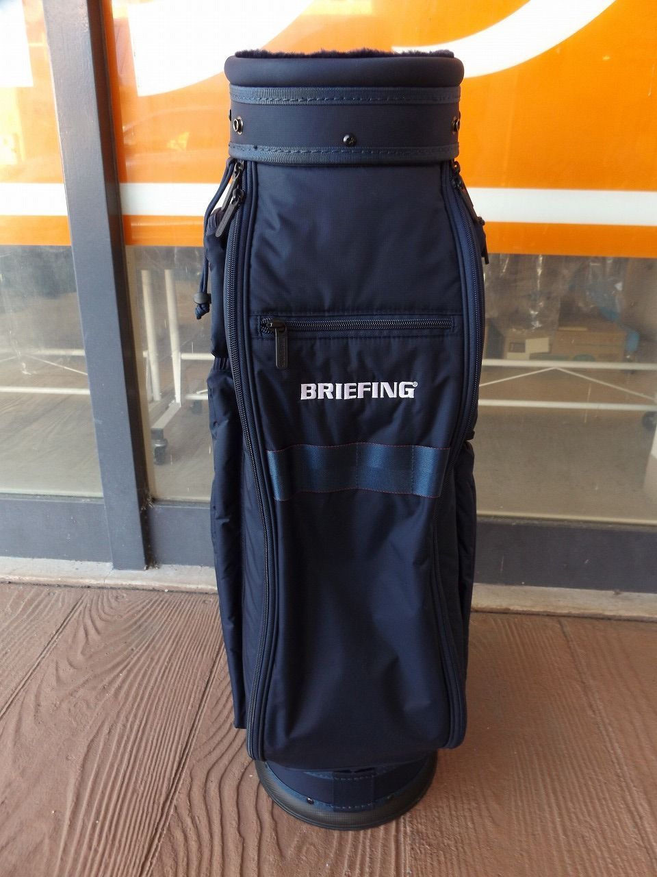 ブリーフィング ゴルフ 8.5型 キャディバッグ CR-6 BRG191D05黒