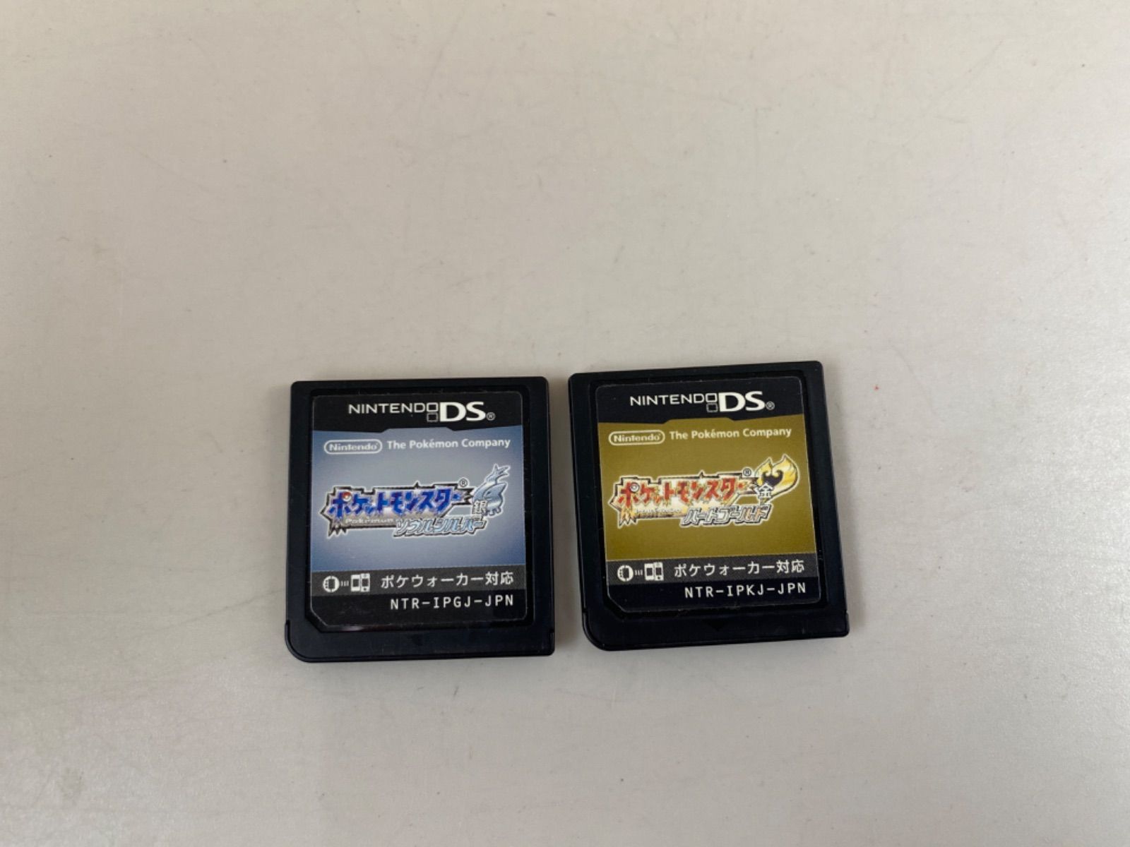 ポケットモンスター　ハートゴールド　ソウルシルバー　DS ソフトのみ2点