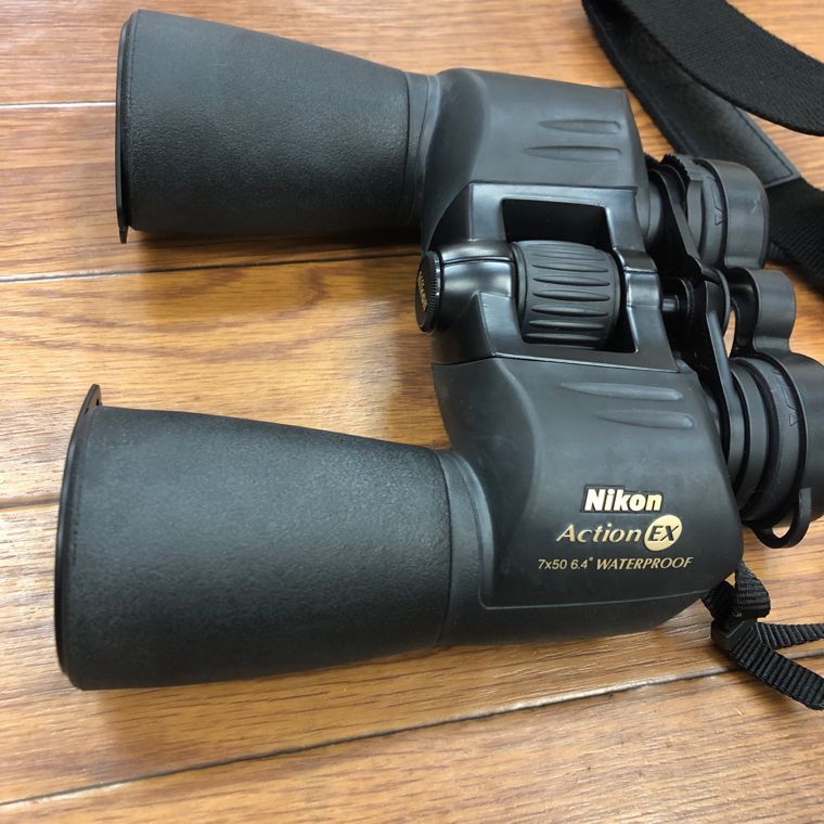 中古】ニコン（Nikon） 双眼鏡 ActionEX 7X50 6.4° ブラック - メルカリ