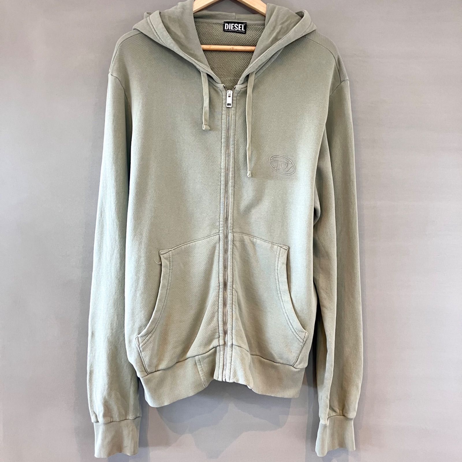 DIESEL ディーゼル ジップアップパーカー フルジップ フーディー 