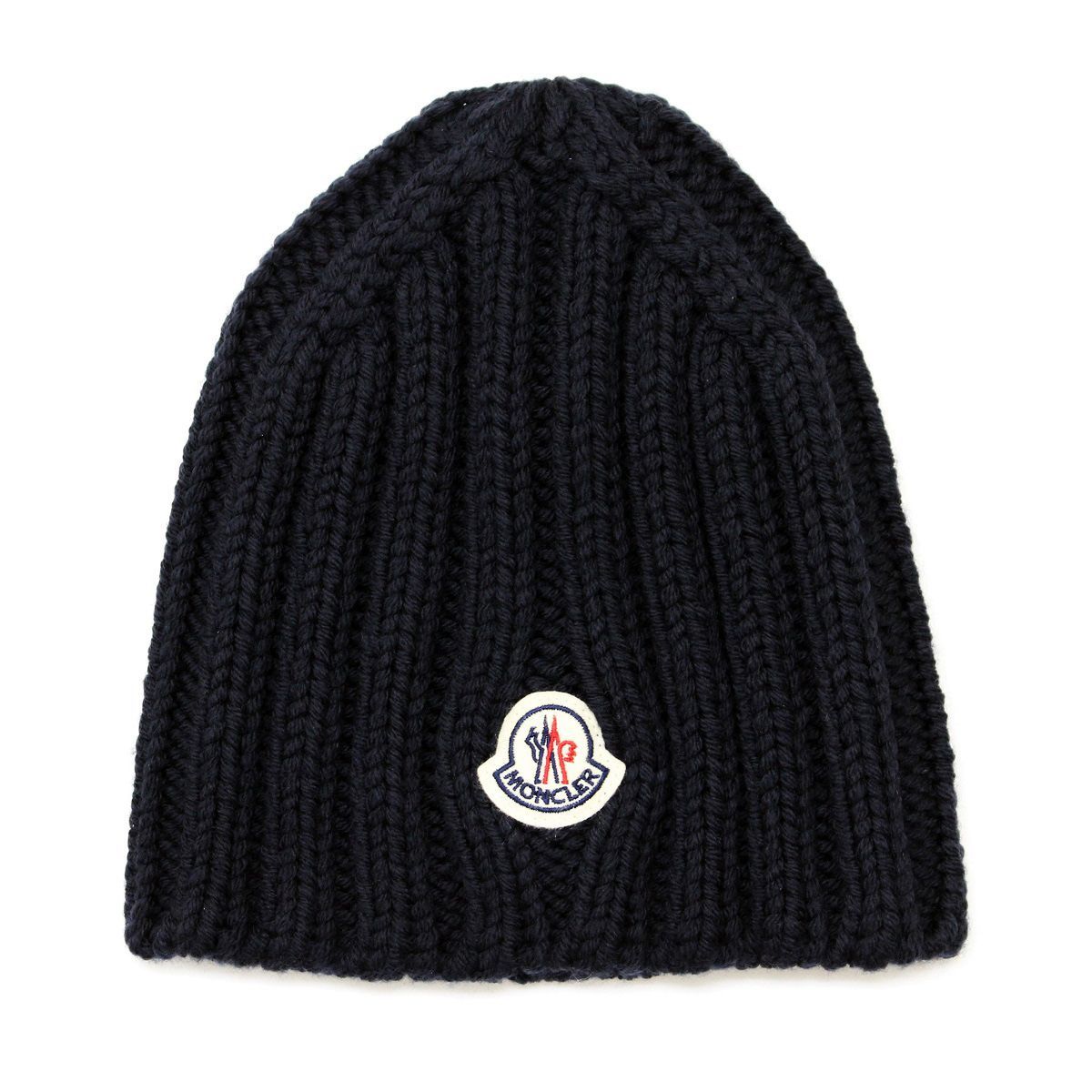 89 MONCLER モンクレール 3B00060 M1172 ネイビー ニットキャップ ニット帽 男女兼用