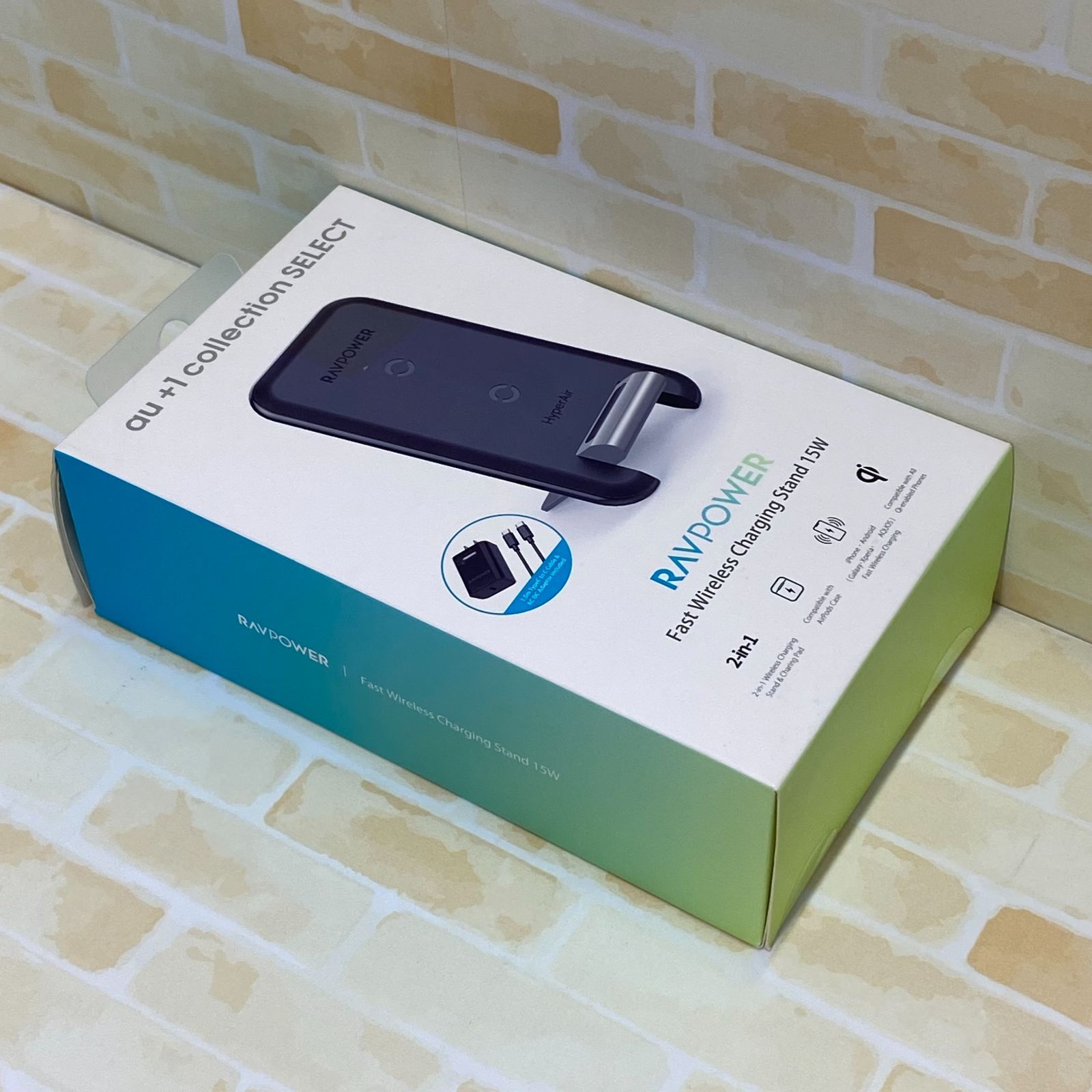 RAVPOWER RAVPOWER Fast Wireless Charging Stand 15W RS9P006K - メルカリ
