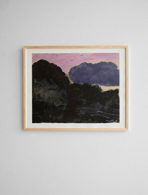 FINE LITTLE DAY | CLOUD POSTER | アートプリント/ポスター (40x50cm) 北欧 シンプル ウォールインテリア インテリア おしゃれ ギフト 壁 誕生日プレゼント 玄関 ポスター リビング アート アートパネル 寝室 壁掛け