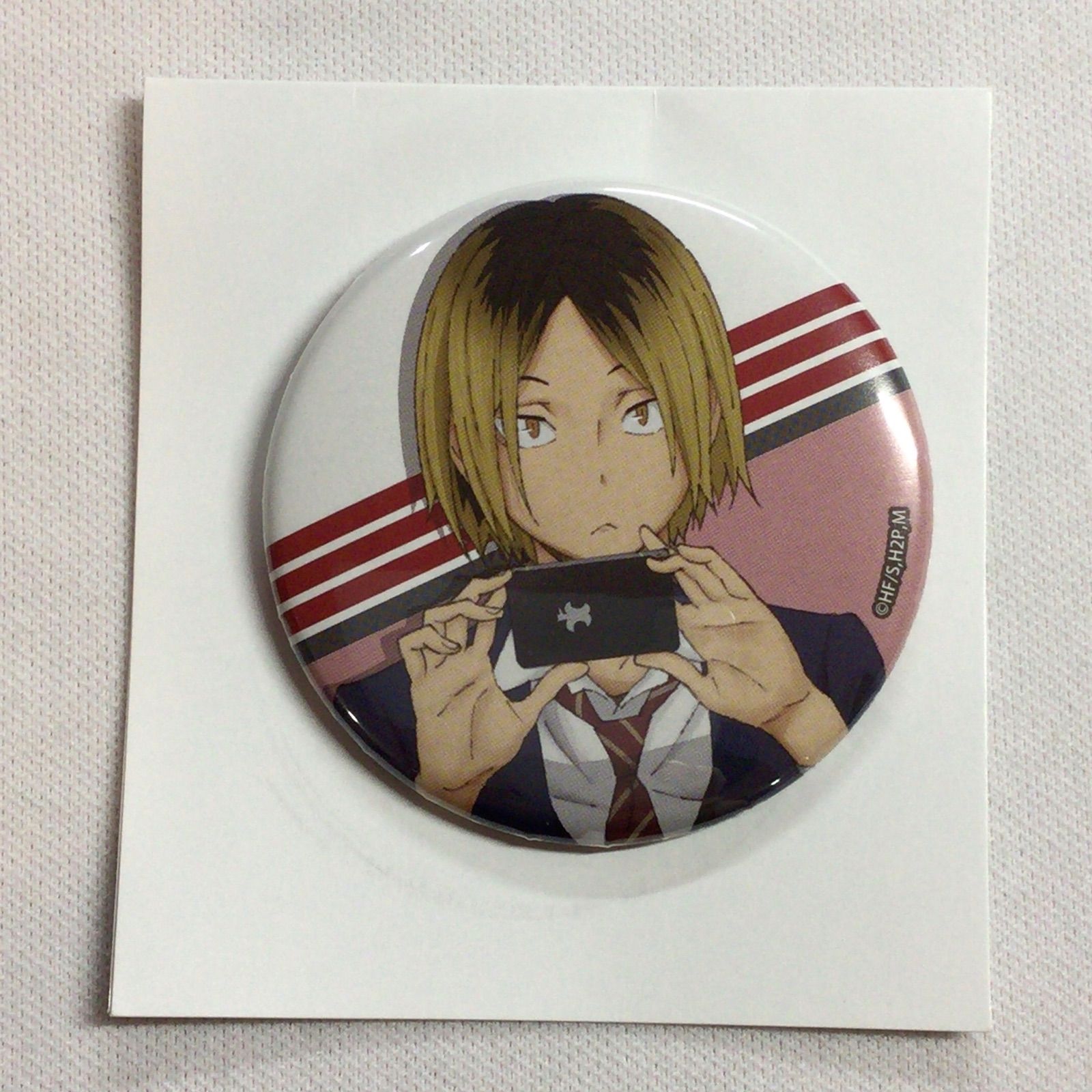 ハイキュー 孤爪研磨 アニメ原画展 スカイツリー　缶バッジ ハイキュー 孤爪研磨 コレクション缶バッジ 第6弾 - メルカリ