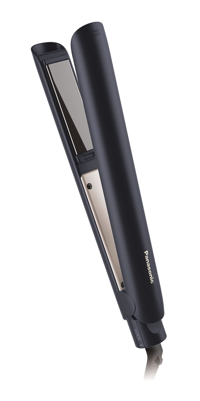 パナソニック コンパクト ストレートアイロン 2Way 3段階温度調整 軽量 スムーズグロスコーティングプラス 黒 EH-HV2A-K [1) 低摩擦タイプ・黒]