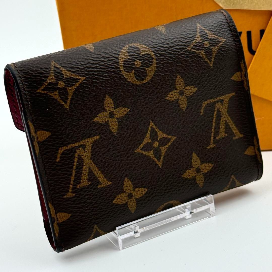 ＃244 ルイヴィトン ポルトフォイユ ヴィクトリーヌ モノグラム 財布