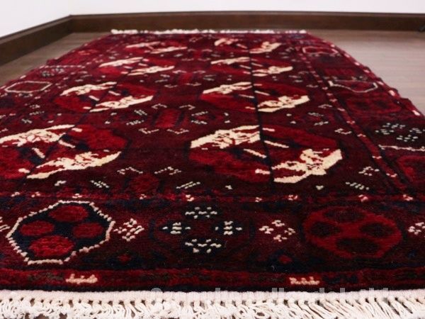 RAGN159 洋間や和室にもオールド絨毯 トライバルラグ ミックスインテリア ウール絨毯 ギャッベ キリム ヴィンテージ