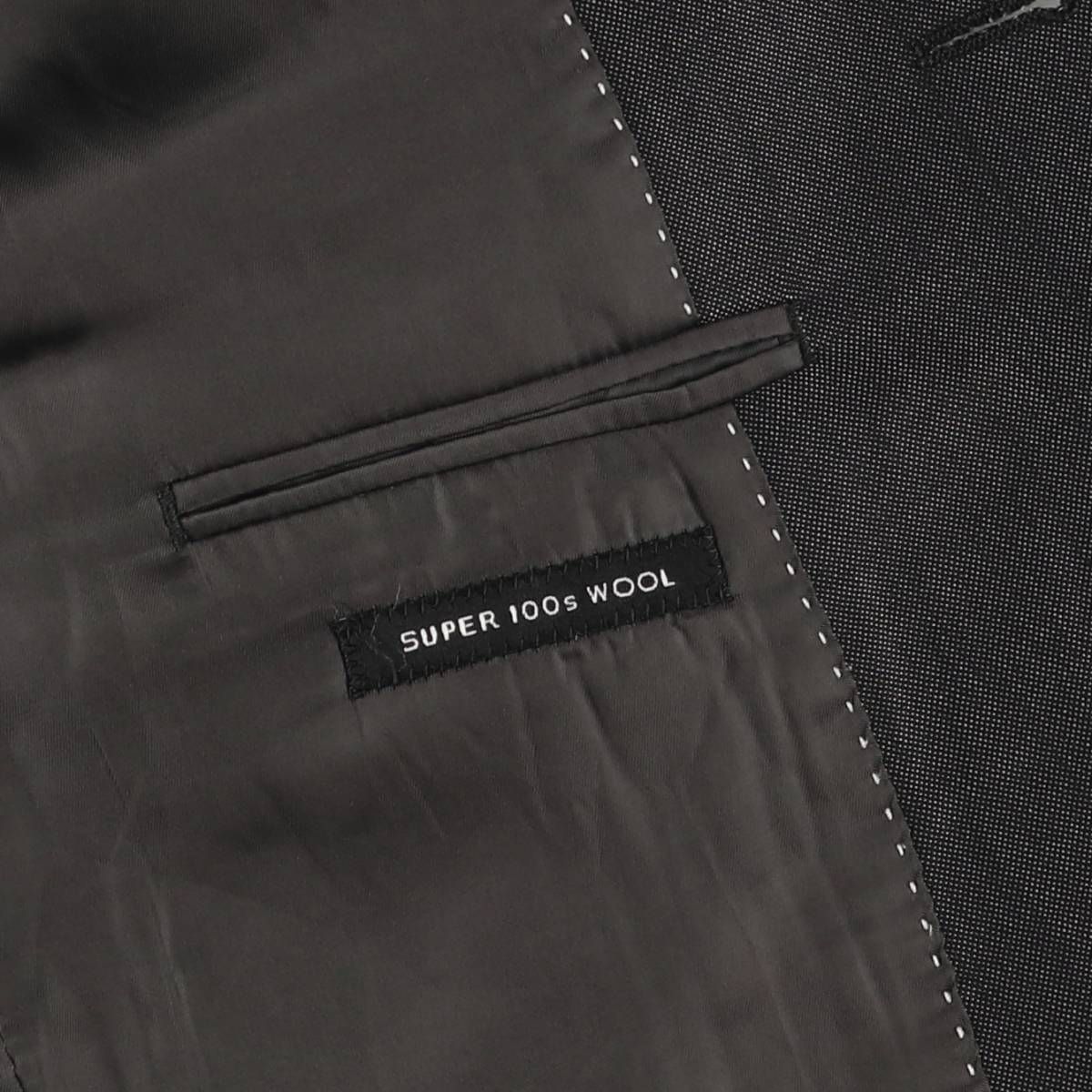 古着 ダナキャランニューヨーク DKNY SLIM FIT ウールテーラード