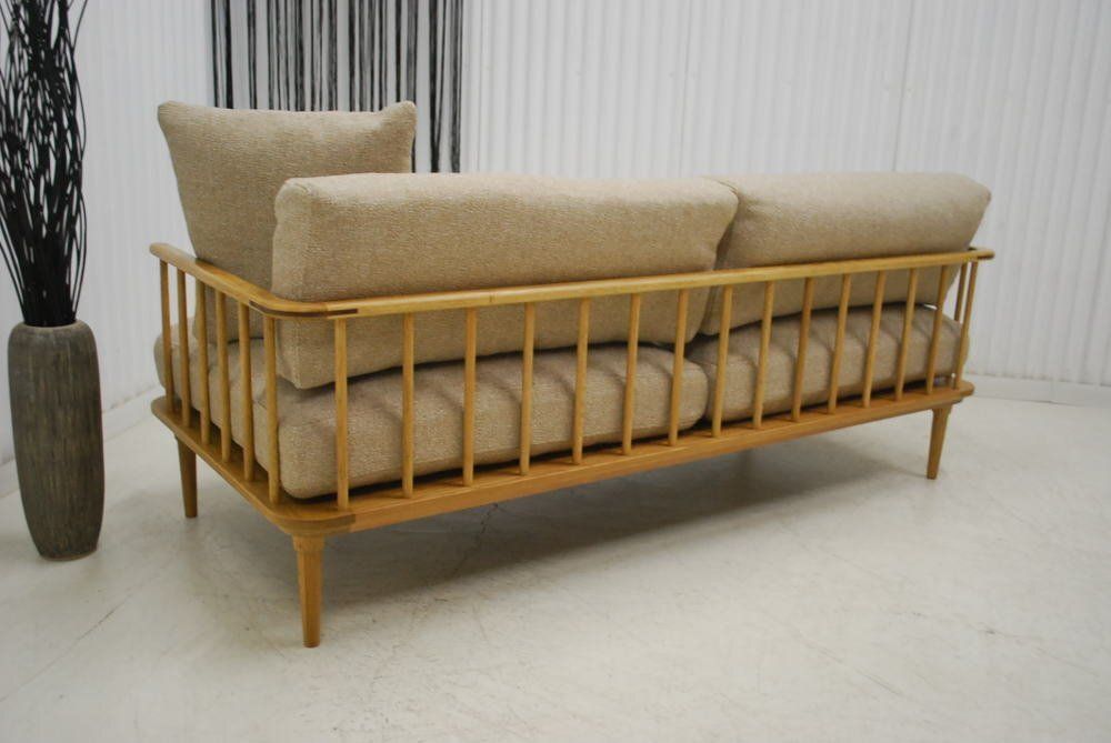 フェザー羽毛入り 北欧調ナチュラルモダンデザインソファー１台