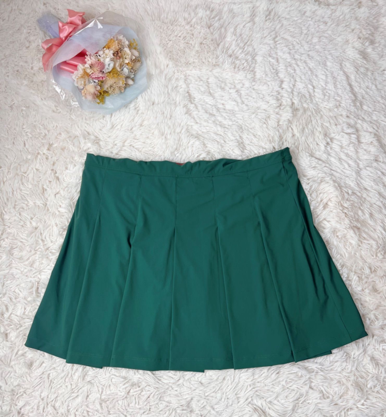 スカート 緑