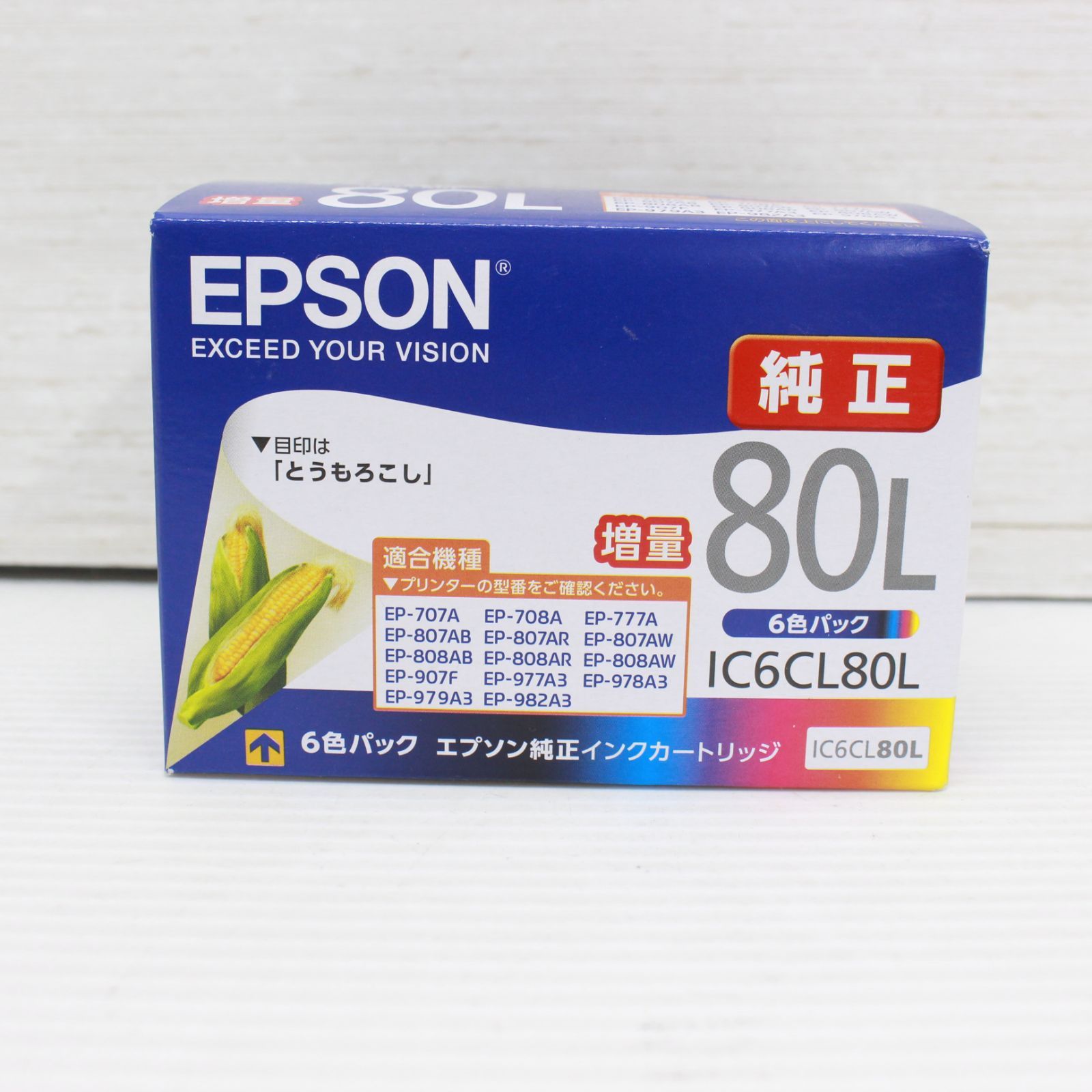 ☆488 EPSON 純正 インクカートリッジ 6色パック 80L IC6CL80L ...