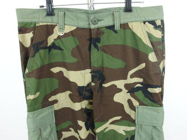 SOPHNET　ソフネット　カーゴパンツ　カモフラ 15SS ソフネット ソフ カモフラ 迷彩 ミリタリー カーゴパンツ S