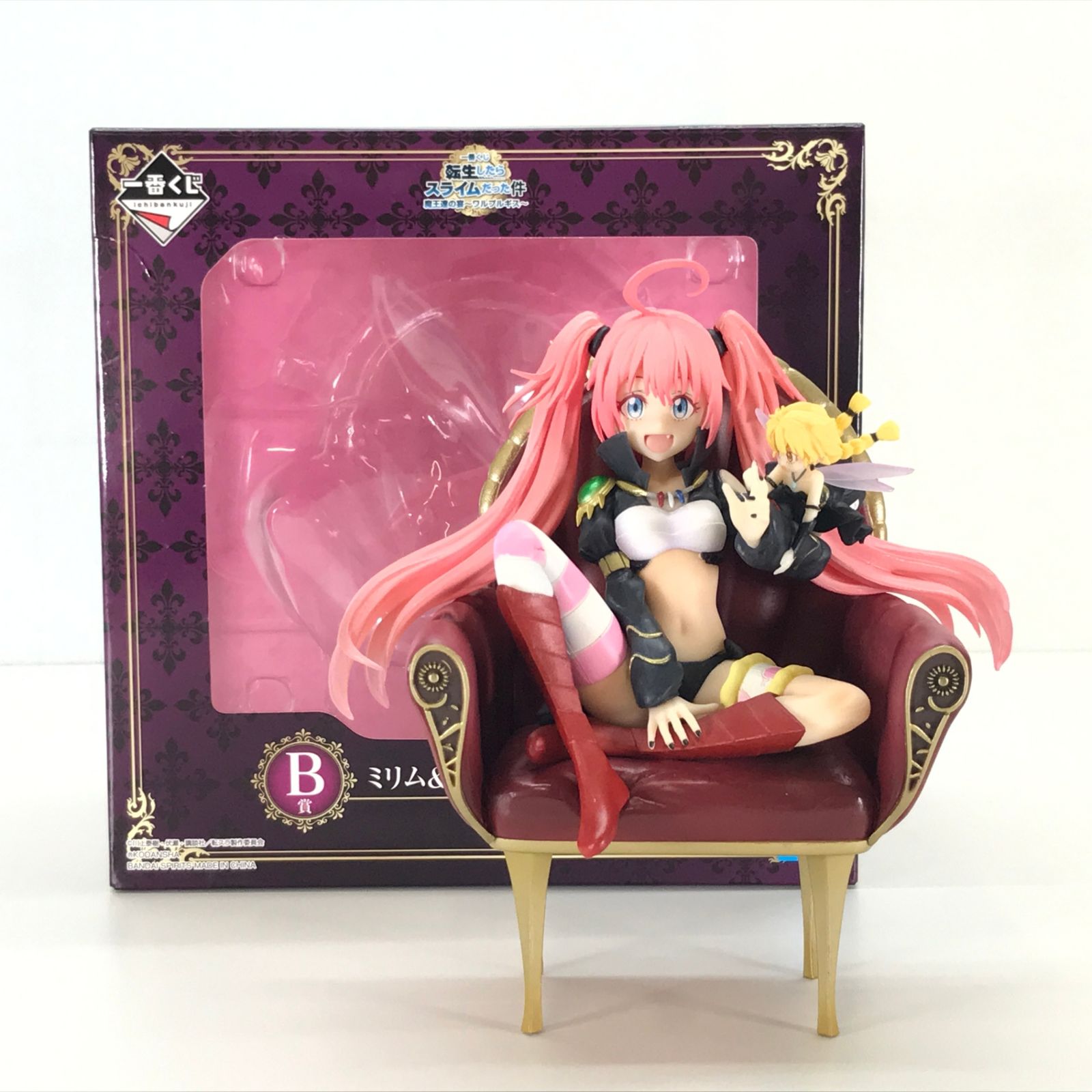 BANDAI SPIRITS フィギュア ミリム＆ラミリス 「一番くじ 転生したらスライムだった件 魔王達の宴～ワルプルギス～」 B賞 開封品