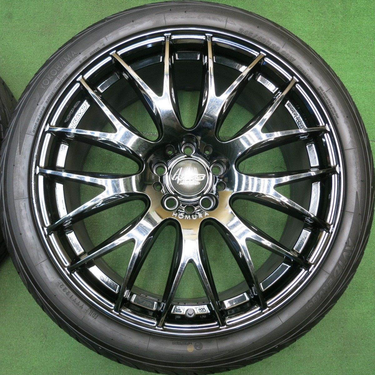 レイズホムラ2×9 20インチYOKOHAMA AVID