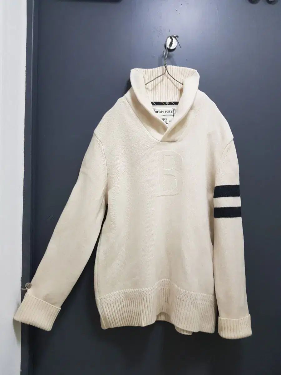 BEAN POLE ビーンポール ニット 95 ルーズ アイボリー ダークアイボリー