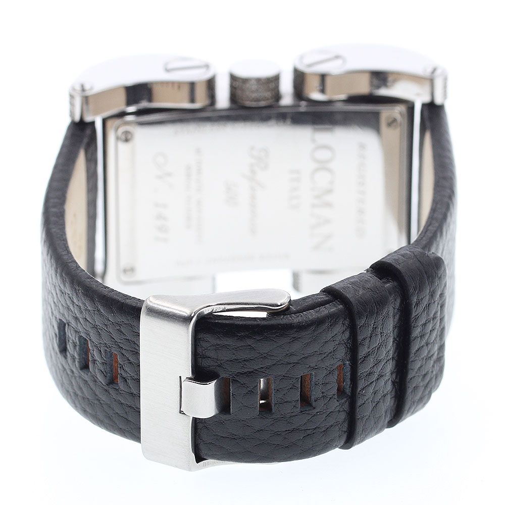 ロックマン LOCMAN 500 ラテンラバー ラージ デイト ダイヤモンド 自動  