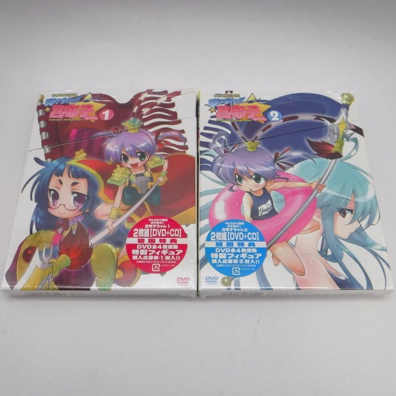 新品 DVD　やわらか三国志 突き刺せ!!呂布子ちゃん 初回版 全4巻