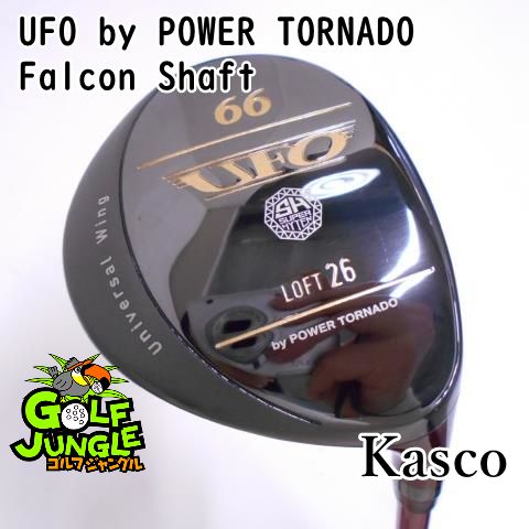 【中古】レディースユーティリティ キャスコ UFO by POWER TORNADO Falcon Shaft L 26 ユーティリティ  カーボンシャフト おすすめ レディース 右