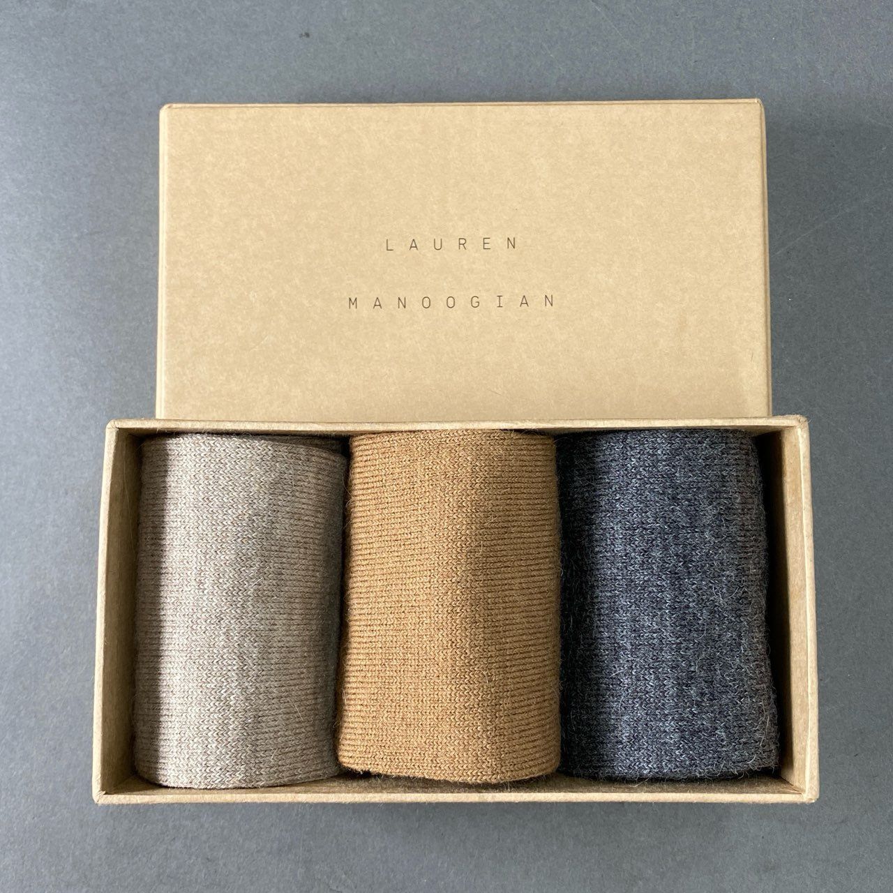 ローレンマヌージアン TALL SOCK 3P SET ローレンマヌージアン TALL SOCK 3P SET