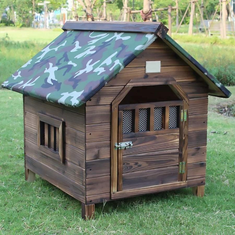 人気推薦◆XXL-犬小屋 ドッグハウス 休憩所 屋外犬小屋 保温防寒 犬用 ケージ 大型 換気暖かい 犬用ベッドマット 防風防雨 耐久性 犬小屋