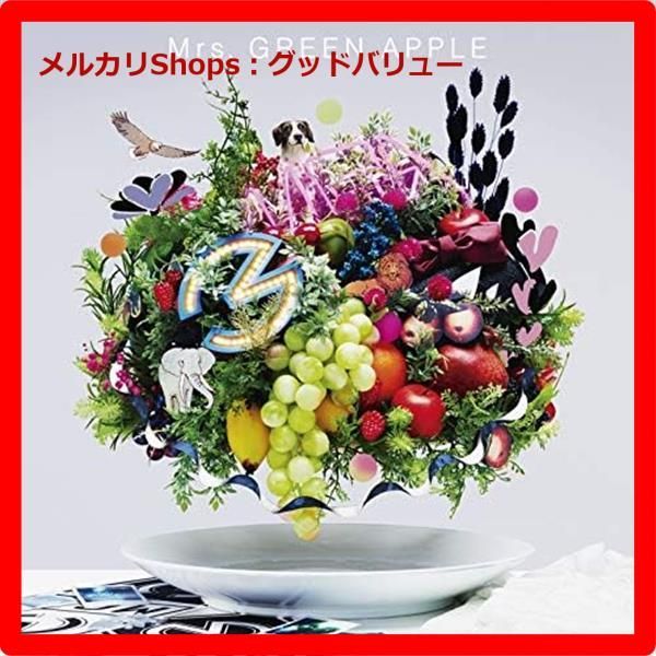 新品未開封☆ 5 (通常盤) CD Mrs.GREEN APPLE ミセス・グリーン・アップル  【安心・匿名配送】メルカリShops：グッドバリューが出品 - メルカリ