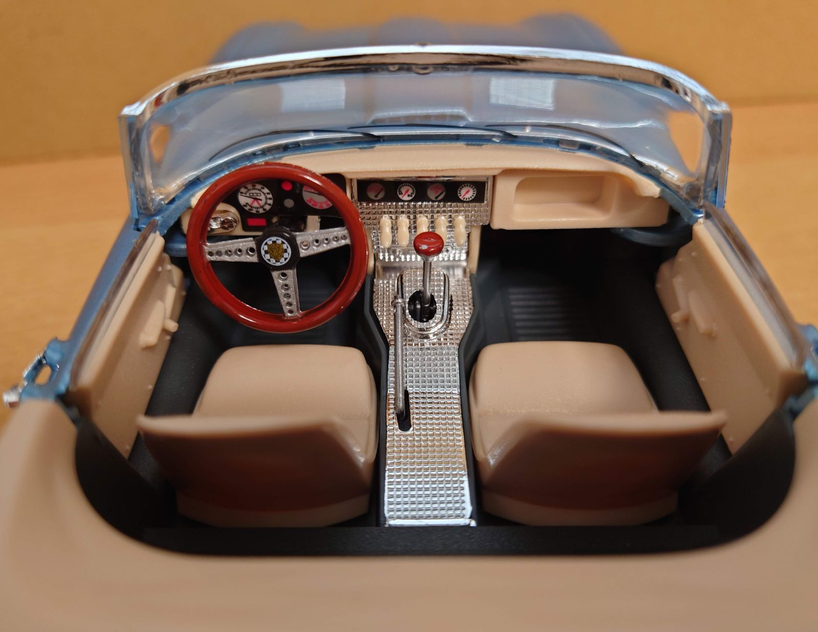 1/18 ジャガーEタイプ カブリオレ1961 ブルー JaguarE-type