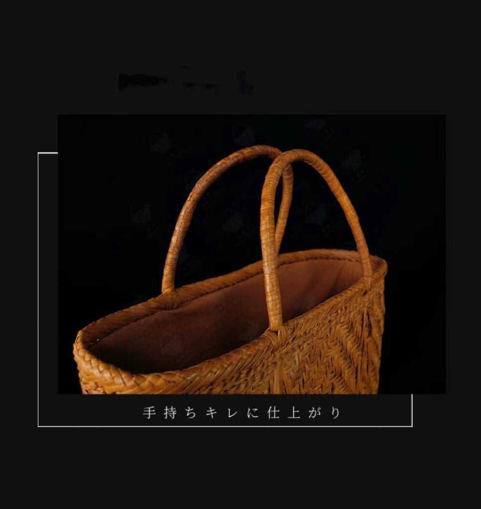 美品　山葡萄　かごバッグ　亀甲編み　天然素材　職人　手作り　ぶどう　カゴ　籠 楽天市場】母の日 ギフト プレゼント 山葡萄 亀甲編み 籠 かご