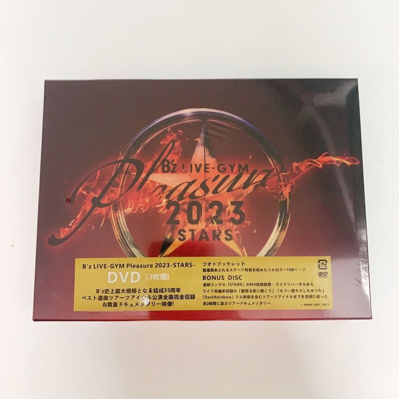 B'z/B'z LIVE-GYM Pleasure 2023-STARS-〈3枚組〉（本編2枚＋