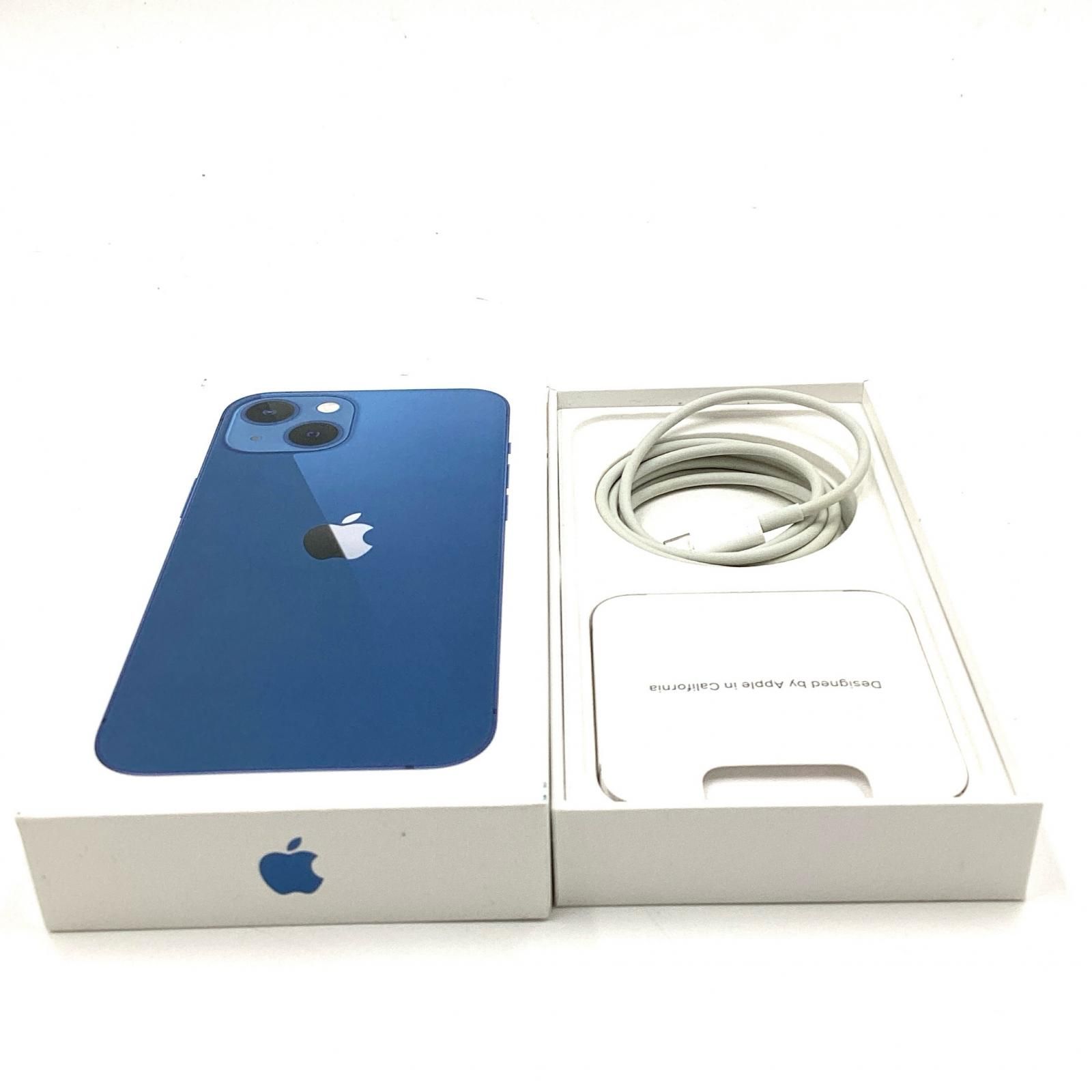 iPhone 0 256GB - Apple 全額返金保証最速発送Apple ブルー mini 価格