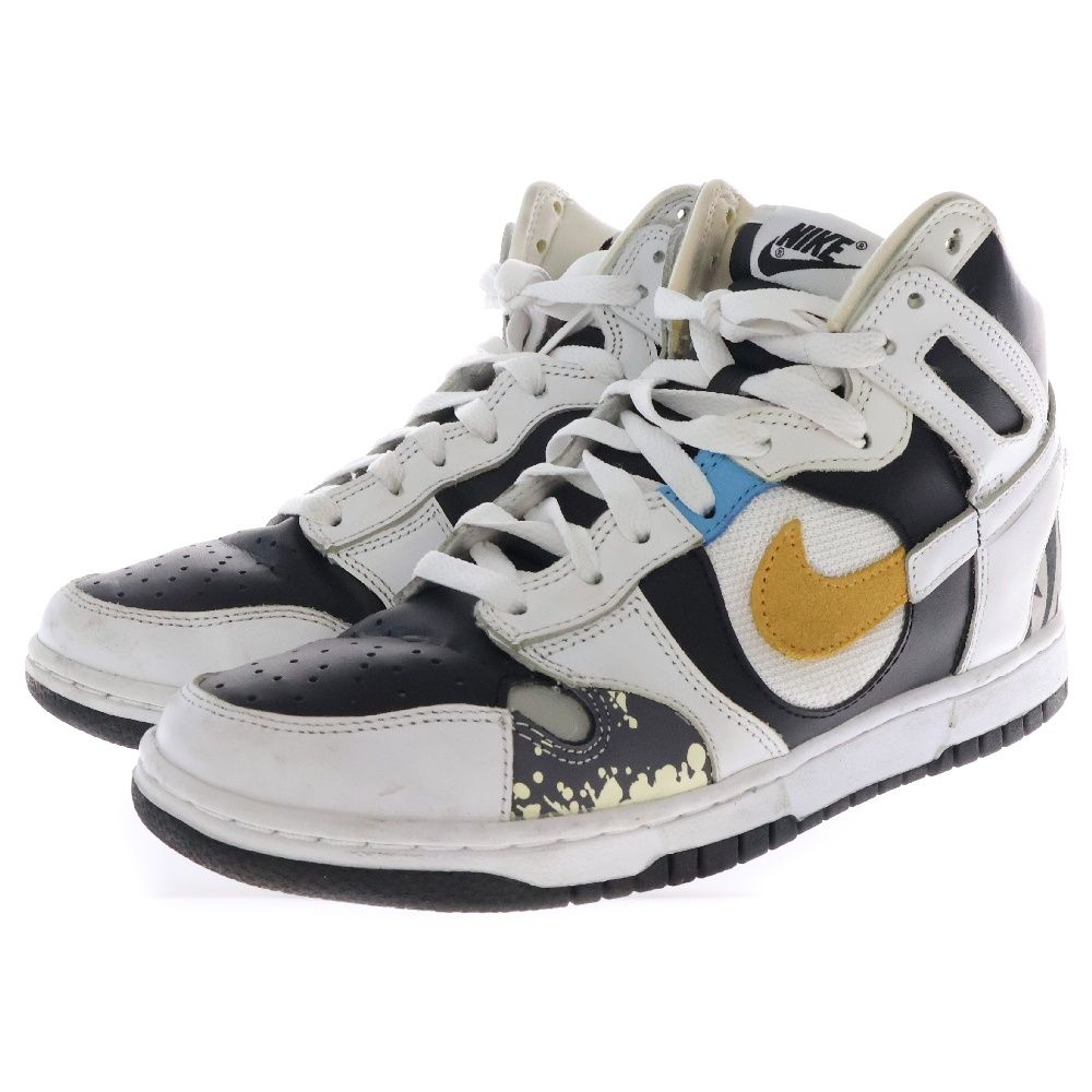 NIKE DUNK ホワイト/ブラック ハイカット Nike Dunk High 27.0cm ブラック/ホワイト - メルカリ