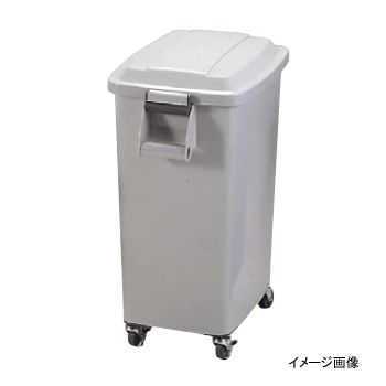 【新品】厨房ペール CK-70N （キャスター付） 半透明