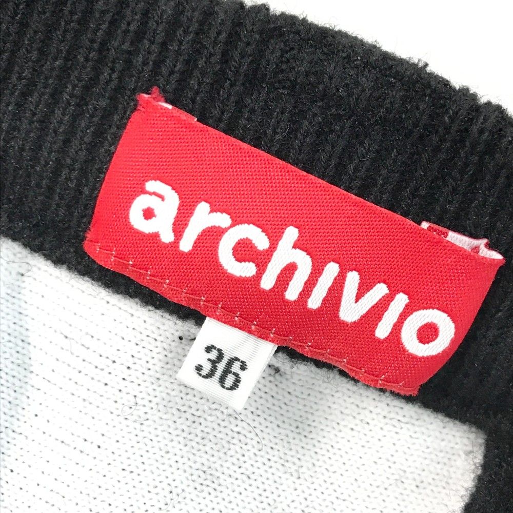 サイズ：36 ARCHIVIO アルチビオ 2022年モデル ストレッチ ニット