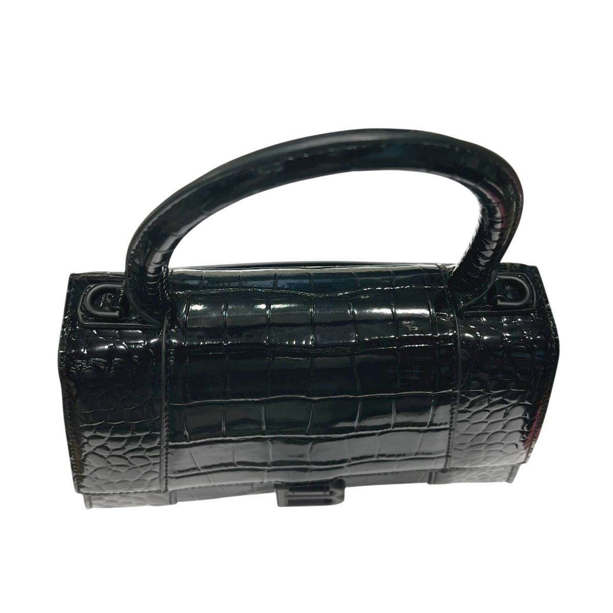 中古】 BALENCIAGA バレンシアガ アワーグラス スモールハンドバッグ  